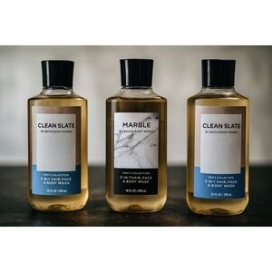 Bath & Body Works Men's Collection  3-in-1‎ Hair Face Body Wash